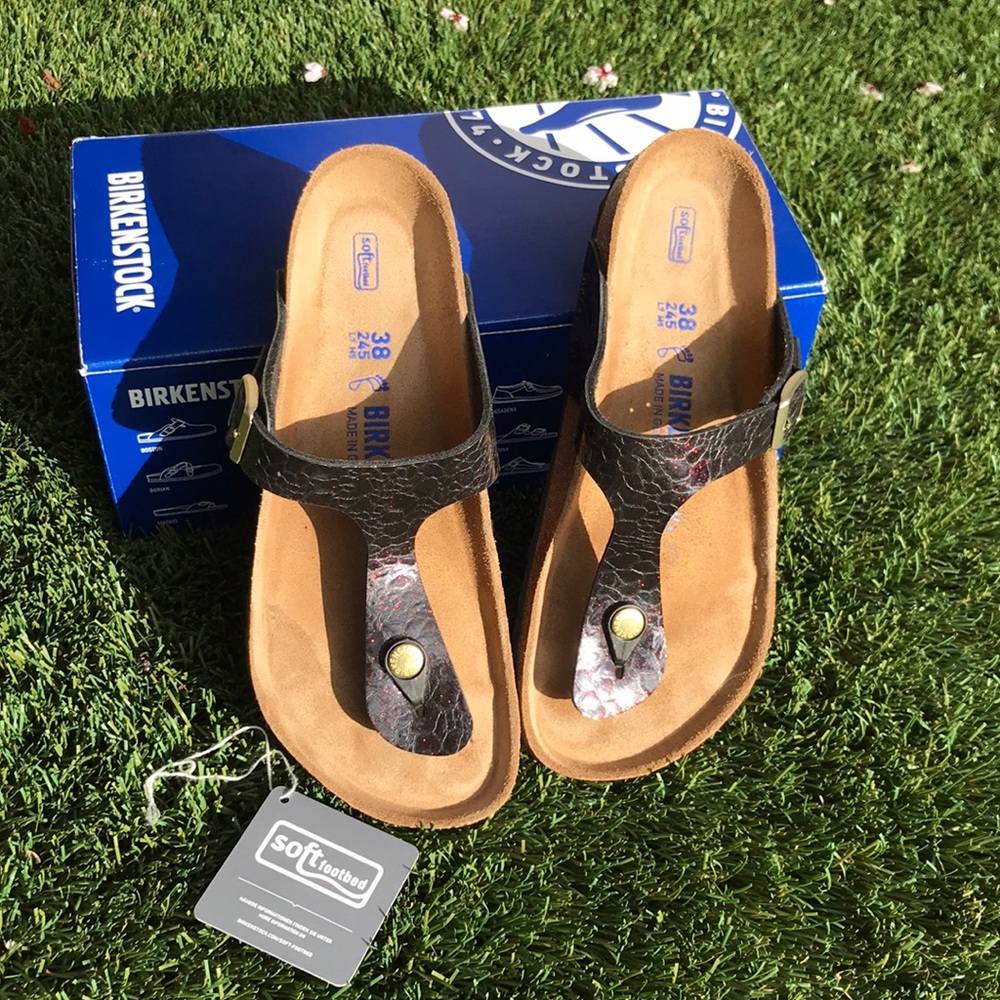 Birkenstock Gizeh Myda Wine Size 38 Regular